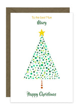 Load image into Gallery viewer, Personalised Christmas Card