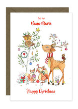 Load image into Gallery viewer, Personalised Christmas Card