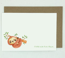 Load image into Gallery viewer, 20 Children's Notelets - Personalised - (Various Designs)