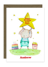 Load image into Gallery viewer, Bunny Holding Star