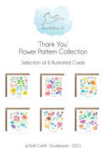 Load image into Gallery viewer, Flower Pattern - Little Note or Thank You