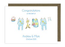 Load image into Gallery viewer, Twin Boys