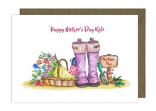 Load image into Gallery viewer, Wellies with flowers