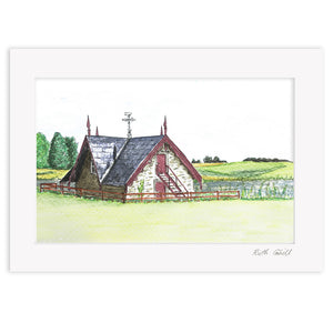 Carton House Boathouse Print