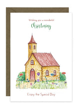 Load image into Gallery viewer, Church in Meadow - Christening, Confirmation, Communion
