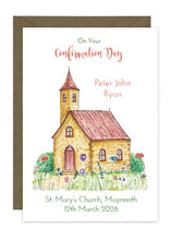 Load image into Gallery viewer, Church in Meadow - Christening, Confirmation, Communion
