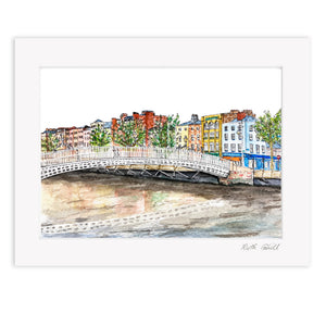 Ha'penny Bridge Print