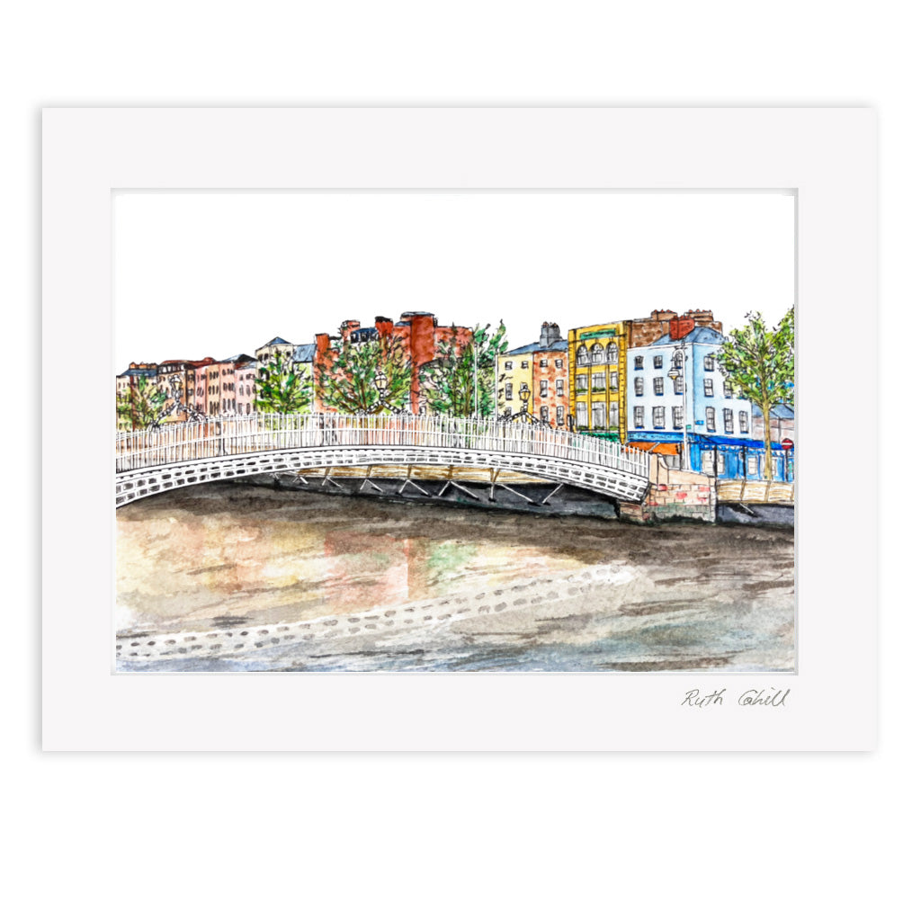 Ha'penny Bridge Print