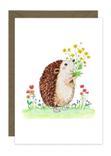 Load image into Gallery viewer, Hedgehog with Flowers
