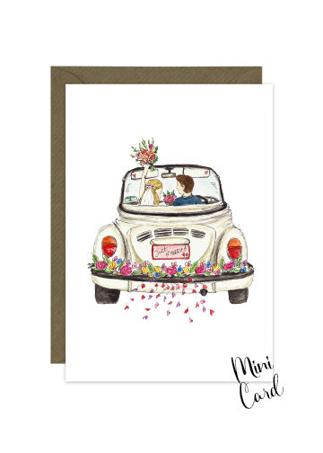 Just Married Mini Card