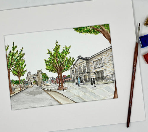 Framed Kilmainham Gaol & Redmond Tower