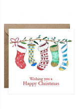 Load image into Gallery viewer, 5 Pack Square Christmas Cards
