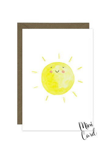Sunshine Mini Card