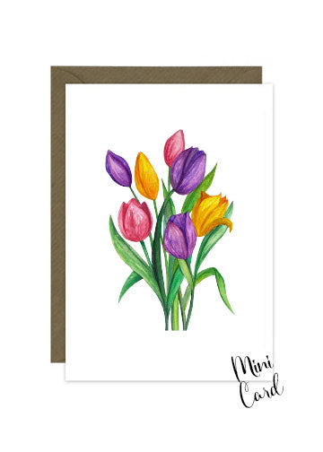 Tulip Mini Card