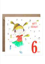 Load image into Gallery viewer, Girl Dancing Birthday
