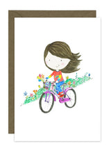 Load image into Gallery viewer, Girl on Bike
