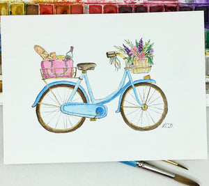 Bike with Picnic