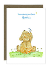 Load image into Gallery viewer, Remembering you Always Teddy - Personalised
