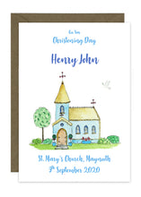 Load image into Gallery viewer, Christening Card - Personalised

