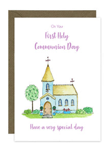 Communion Church Card