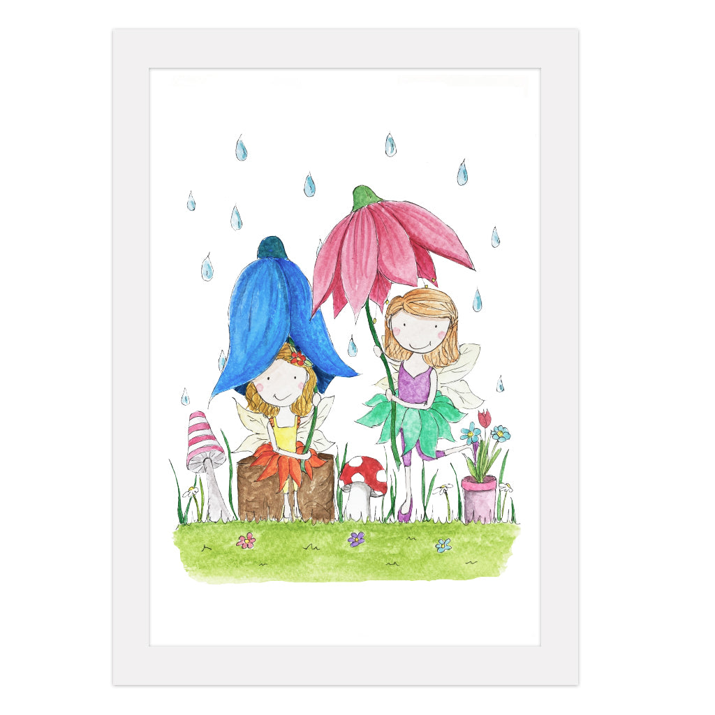 Fairies in Rain