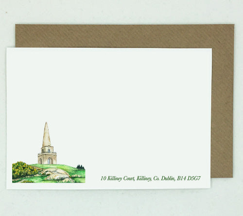 20 Killiney Hill Notelets - Personalised