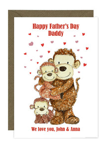 Monkey Father's Day