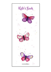 Pink Butterfly Book Mark