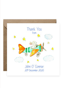 20 Baby Thank You Cards