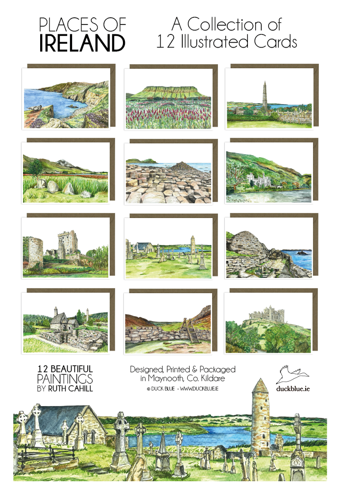12 Card Boxed Collection - Places of Ireland VOL 2 (2022)