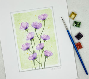 Sweet Pea - Framed