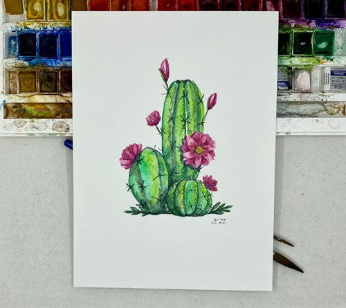 Trio of Cacti